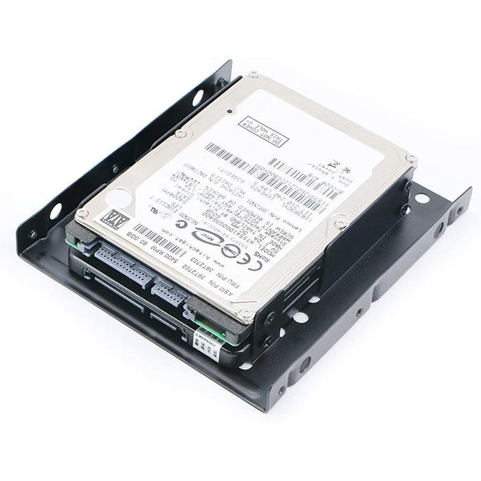 新品 2.5→ 3.5インチHDD/SSD用変換ブラケット デュアルタイプ