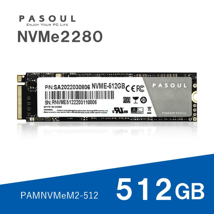 大人気定番商品 新品 PASOUL SSD512GB NVMe M.2 2280 PCIe agapeeurope.org