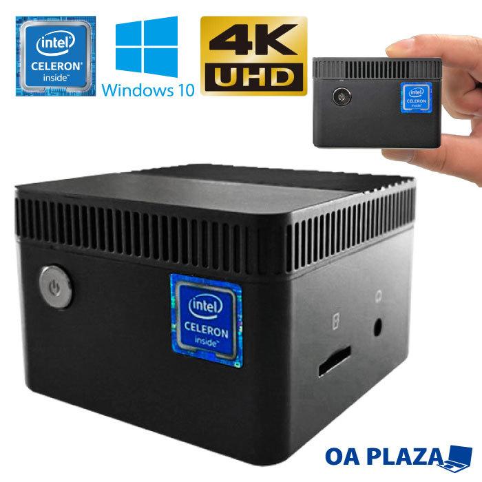 ミニデスクトップパソコン/celeron/8GB/SSD128GB 新品 デスクトップパソコン ミニデスクトップPC リビングPC