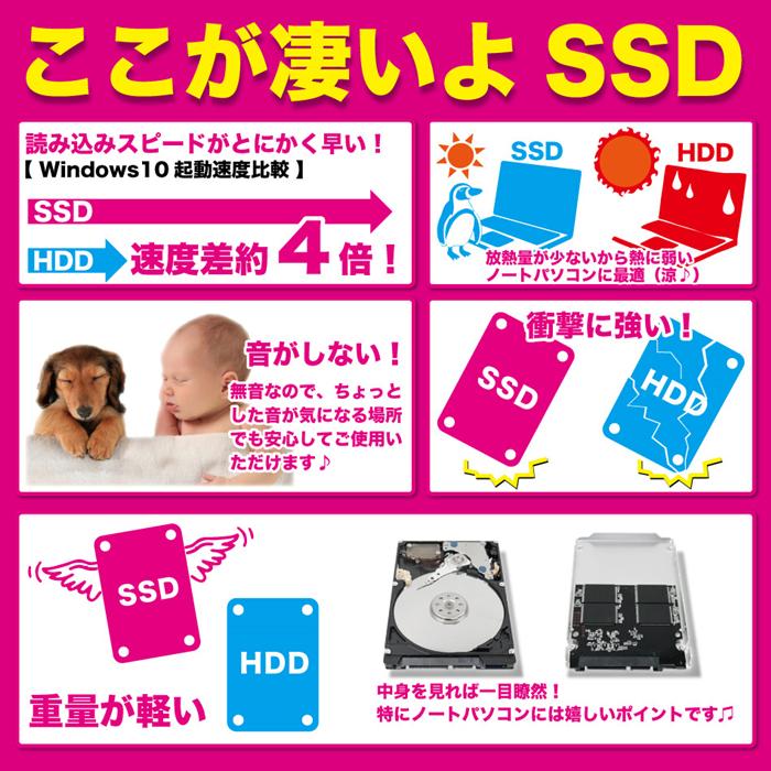 ノートパソコン 安い 中古 MicrosoftOffice Windows11 テンキー 第六世代Corei5 新品SSD 1TB メモリ16GB 15型 USB3.0 HDMI 富士通 LIFEBOOK 等｜oa-plaza｜04