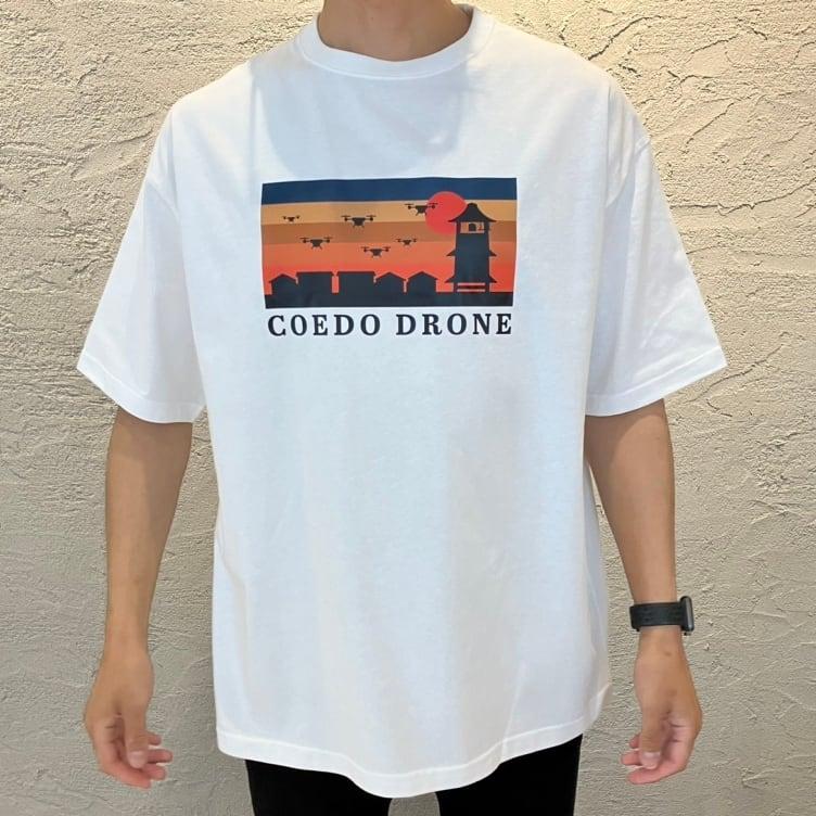 小江戸ドローンTシャツ(白) | 