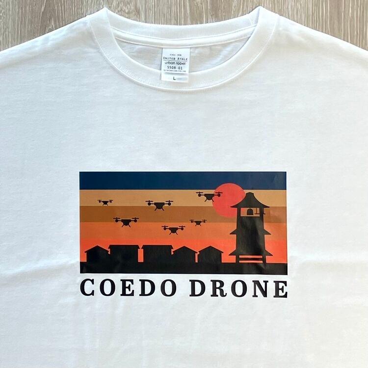 小江戸ドローンTシャツ(白) |  | 02