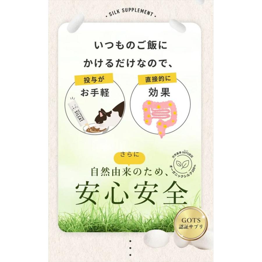 NEXT NEW WORLD SILCAT(シルキャット)猫用シルクサプリメント NEXT NEW WORLD SILCAT(シルキャット)猫用シルクサプリメント