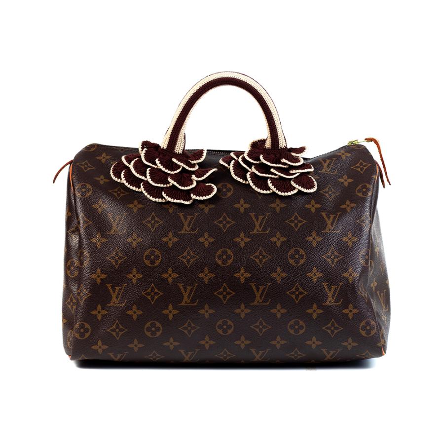 ルイヴィトン スピーディーに最適 持ち手カバー ハンドルカバー バッグ レディース ハンドバッグ トートバッグ ファスナー仕様 2枚1組 LVS9 LVS | ブランド登録なし | 04