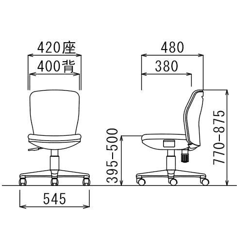 円高還元 事務椅子 オフィスチェア OAチェア　OA-1005