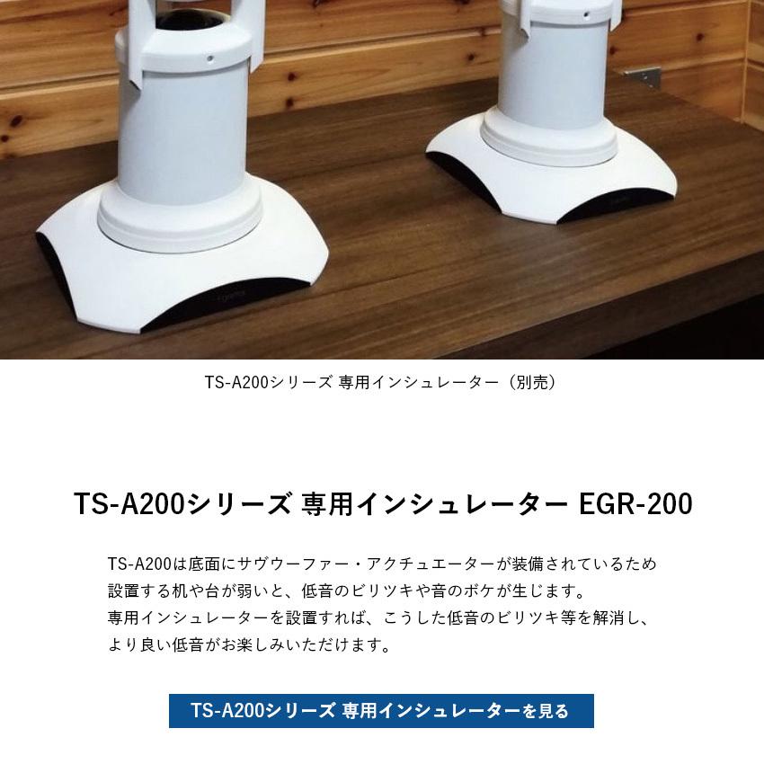 スピーカー デスクトップサイズ Egretta エグレッタ TS-A200asB black