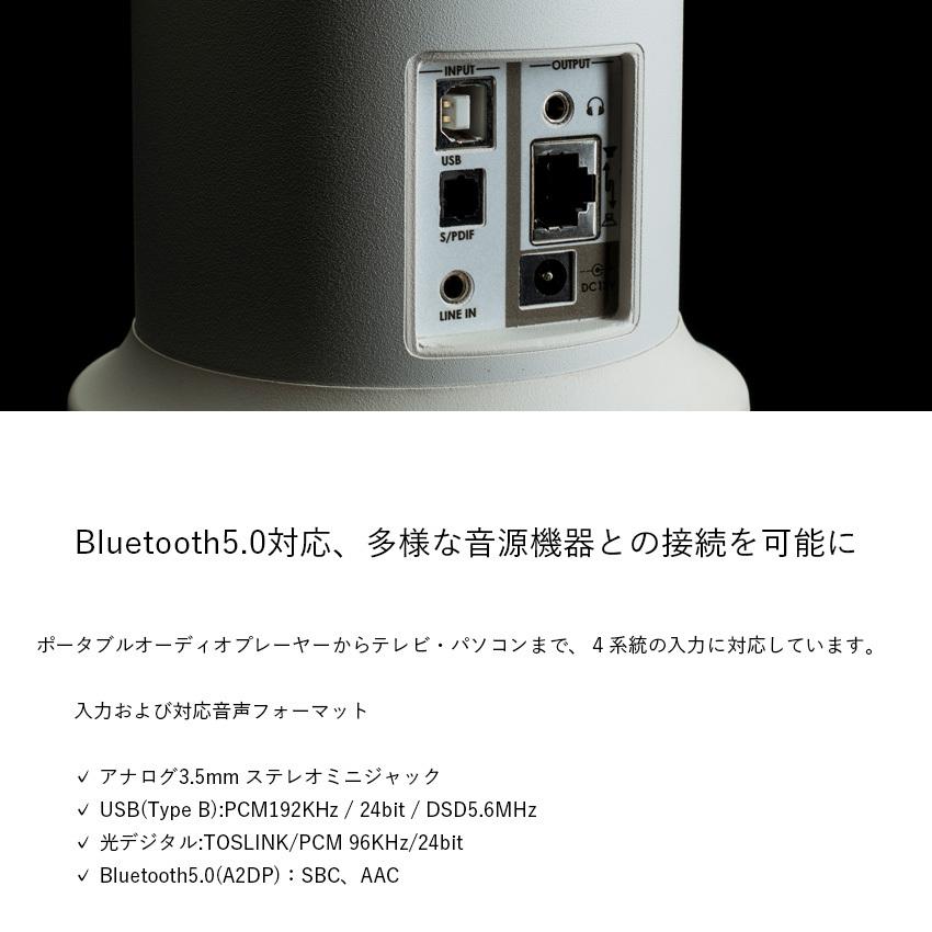 スピーカー デスクトップサイズ Egretta エグレッタ TS-A200a ハイレゾ対応 アンプ内蔵 モノラルスピーカー PC インテリア リビング 新築 インテリアの画像