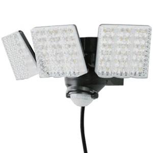 LEDセンサーライト 3灯式 コンセント式 DLA-7T300 DAISHIN(大進) 明る