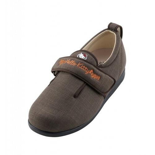 ダブルマジック3 3E (ハローキティー) 茶 M ウェルファン