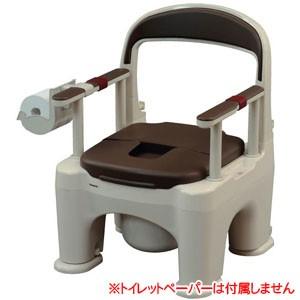 パナソニック ポータブルトイレ座楽 ラフィーネ PN-L30200 モカブラウン ポータブルトイレ座楽 ラフィーネ モカブラウン【プラスチック便座