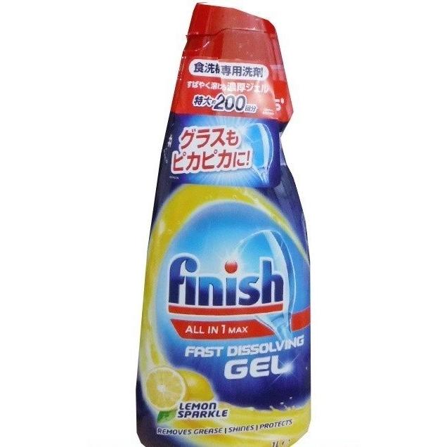 グラスもピカピカに Finish フィニッシュ 食洗器専用洗剤 濃厚プレミアム ジェル １０００ｍｌ スパークリングレモンの香り Finish Lemon 1000ml オアシスリーフ 通販 Yahoo ショッピング