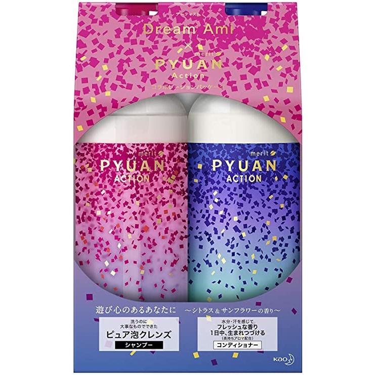 Pyuan ピュアン メリット アクション シャンプー コンディショナー 各４２５ｍｌ シトラス サンフラワーの香り Pyuan Action オアシスリーフ 通販 Yahoo ショッピング