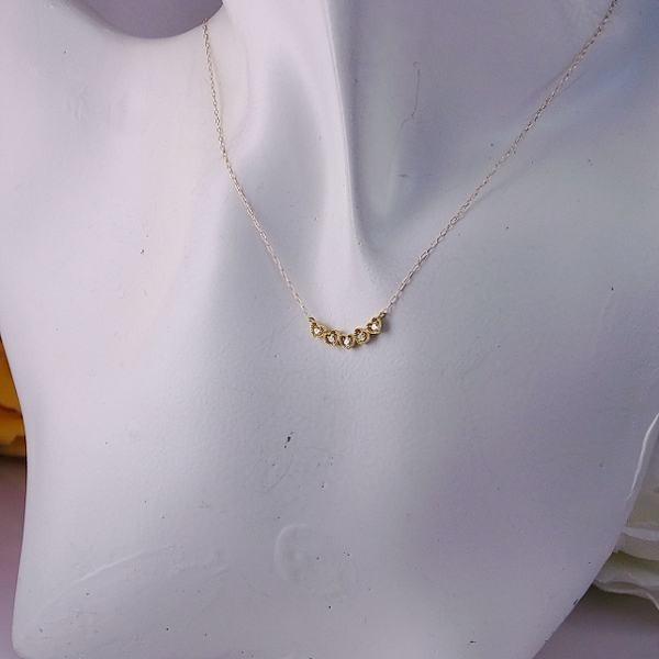 K18 ハート形ネックレス ネックレス 日本製 K18GP[品番：MLOA0000657]｜Melody Accessory