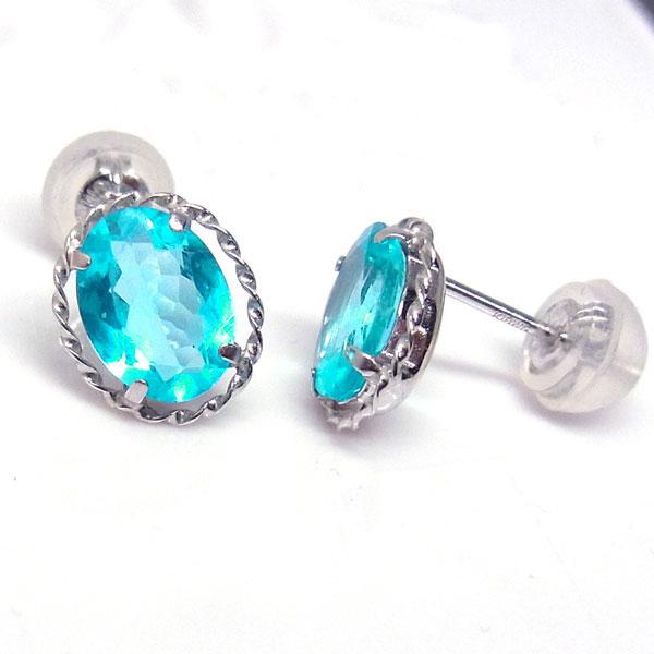 アパタイト　K18WG　ピアス K18WGアパタイト ピアス （自社）新品、未使用 K18WGアパタイト