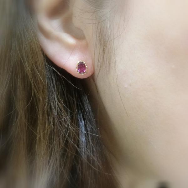 14kgfグロッシュラーガーネット・イエローアパタイトピアス/イヤリング 14kgfグロッシュラーガーネット・イエローアパタイトピアス/イヤリング