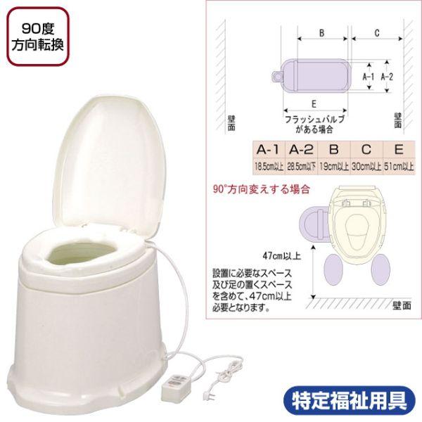 数々の賞を受賞 サニタリーエースsd据置式 暖房便座 介護用品 トイレ用便座 トイレ関連用品