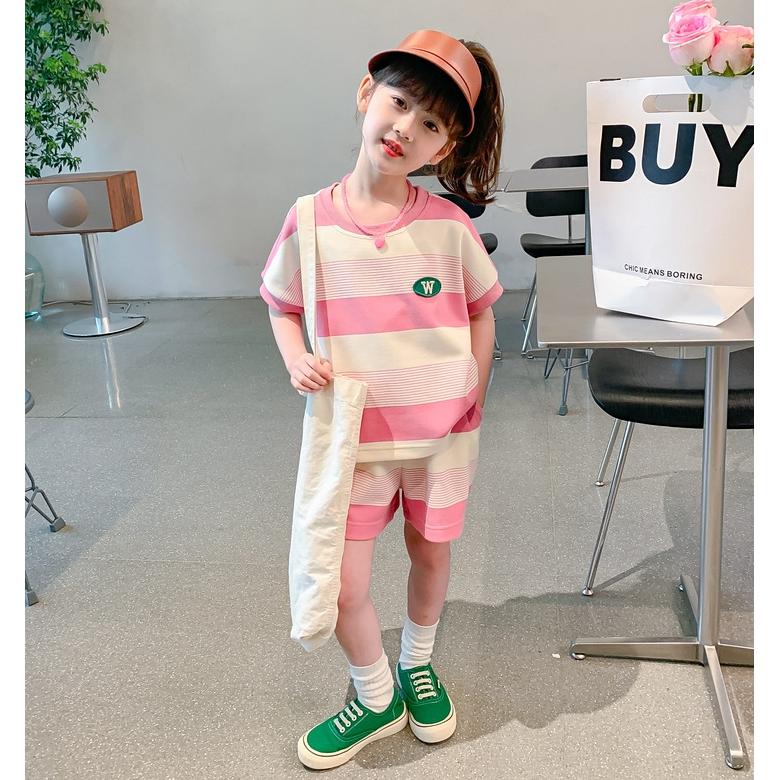 セットアップ 子供服 女の子 80 85 90 100 半袖シャツ ズボン ショート