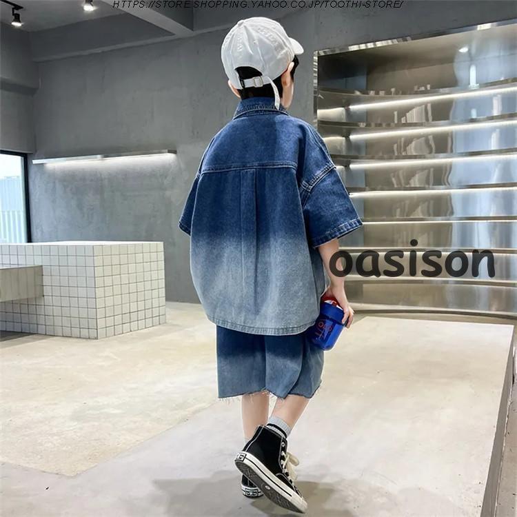 上下セット 2点セット 男の子 キッズ ジュニア 子供服 夏 セットアップ