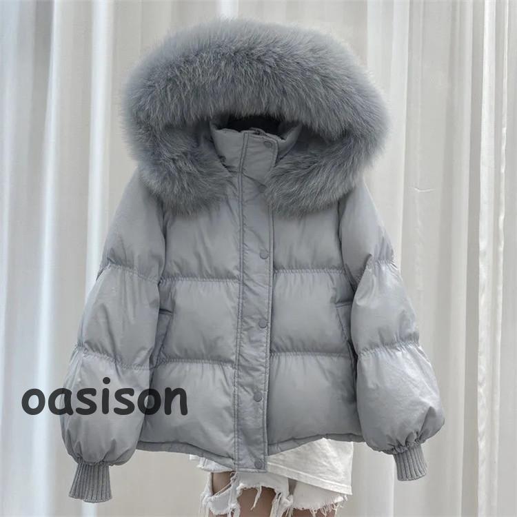 【新品 未使用 タグ付】レジァンス ショート丈 ダウン ジャケット ブルーグレー 新品 未使用 タグ付】レジァンス ショート丈 ダウン ジャケット