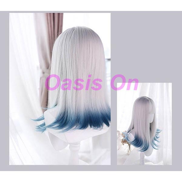 ウィッグ フルウィッグ ロングストレート 女性 レディース ゆめかわ