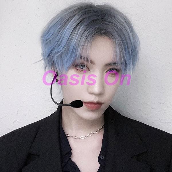 ウィッグ メンズ 短髪 かつら 自然 フルウィッグ ショートウィッグ