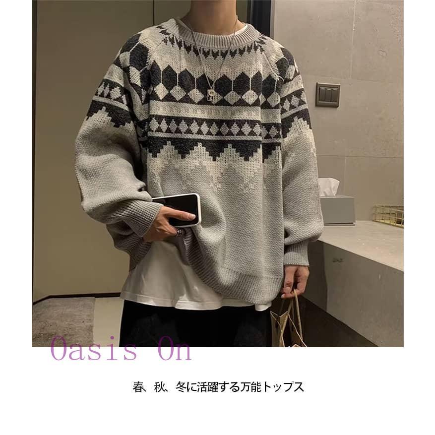 ENGLISH OLD ¥28,600新品正規品【V12/XL裏地付きクルーネックニット長袖セーター秋冬 MOHAIR SWEATER（ニット/セーター）｜XLARGE KNIT メンズウェア