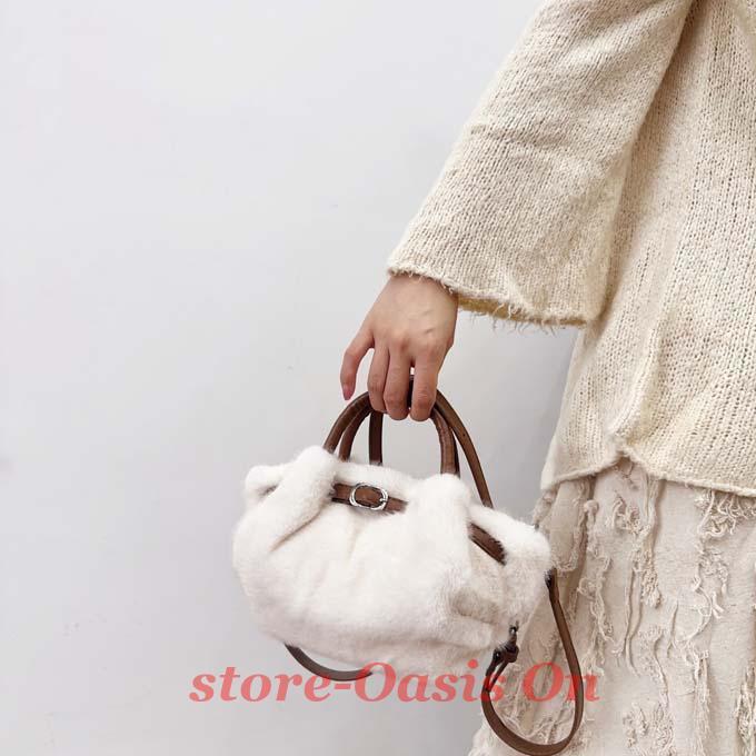 ファーバッグ ショルダー バッグ 2way ふわふわ 軽量 ファー