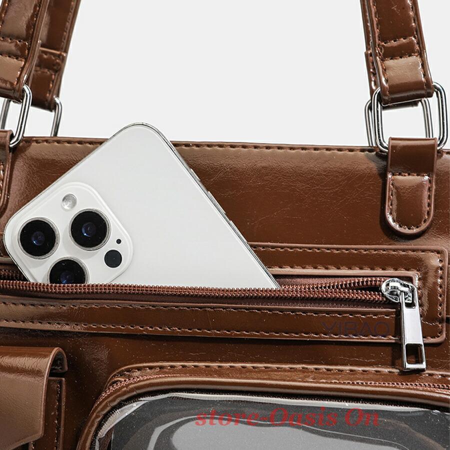 【新品】チョコレート痛バッグ ブラウン 痛バッグ 痛バ ぬいぐるみ 推しバッグ 推し活 ショルダー トートバッグ