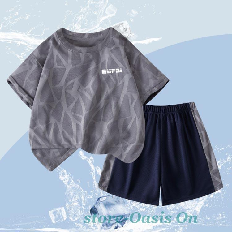 夏 トレーニングウェア キッズ セットアップ 上下セット サッカー T
