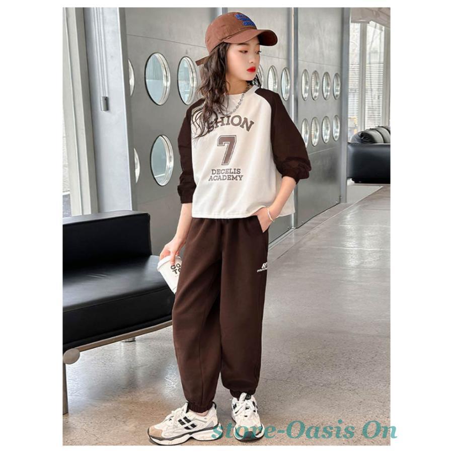 子供服 女の子 スウェット トレーナー セットアップ キッズ服 バイ