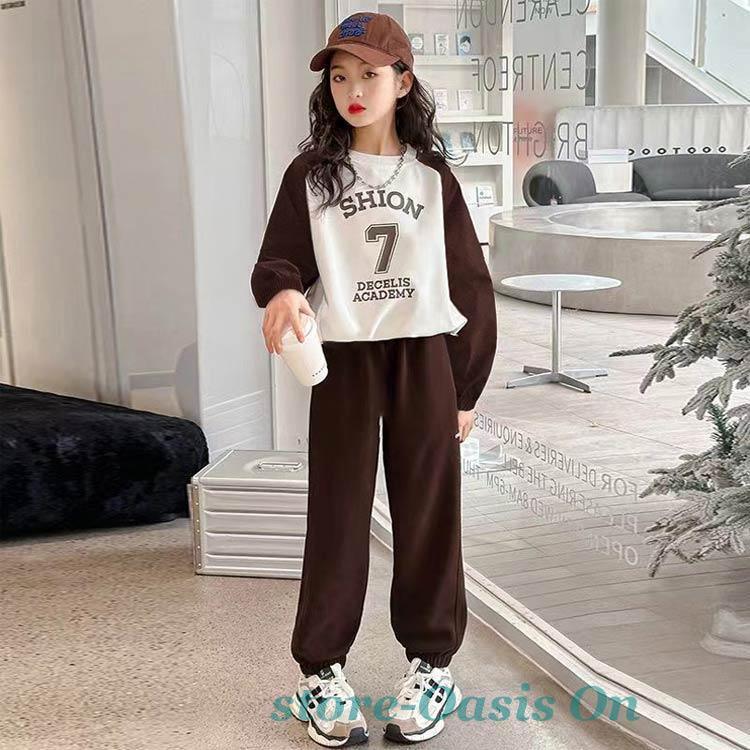子供服 女の子 スウェット トレーナー セットアップ キッズ服 バイ