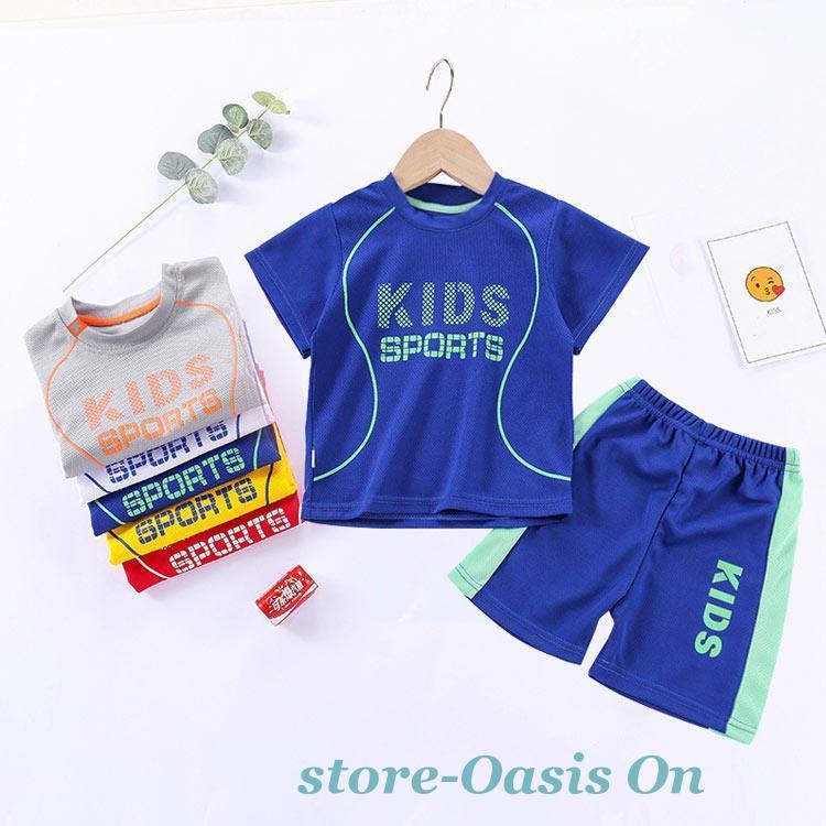 サッカー 2点セット ランニングウェア キッズ 子供 半袖 上下セット