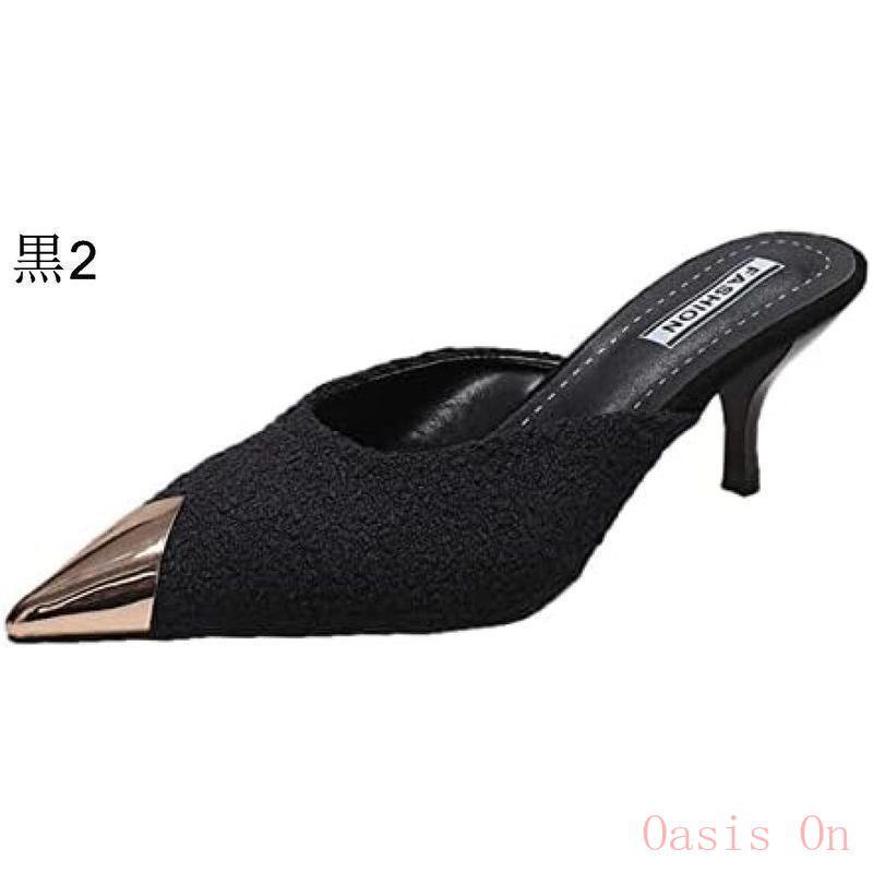 ハイヒール レディース パンプス スエード エナメル 金属 メタリック