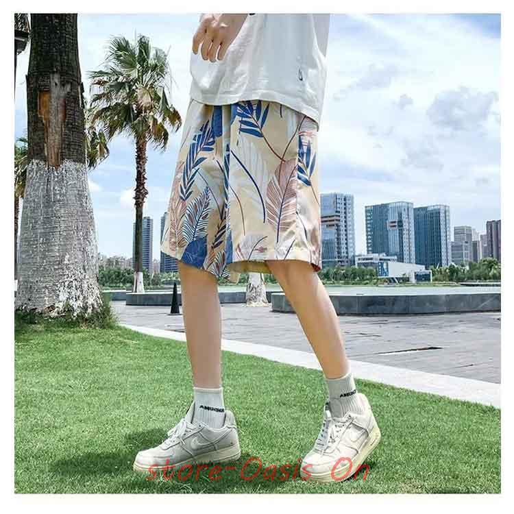 爆買 【2枚セット】アロハパンツ ショートパンツ ハーフパンツ メンズ