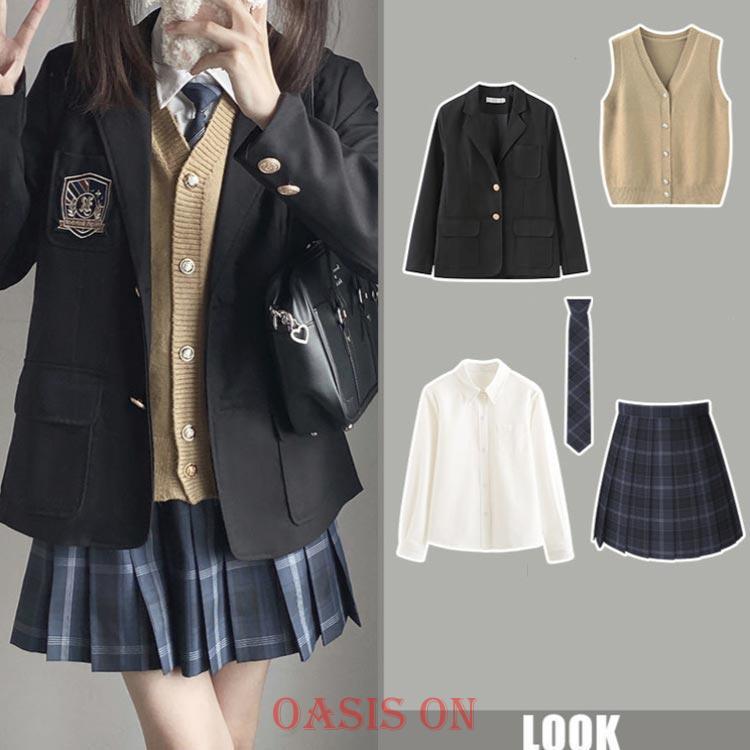 制服 シャツ コスプレ衣装 JK制服 5点セット 長袖 制服セット スクール