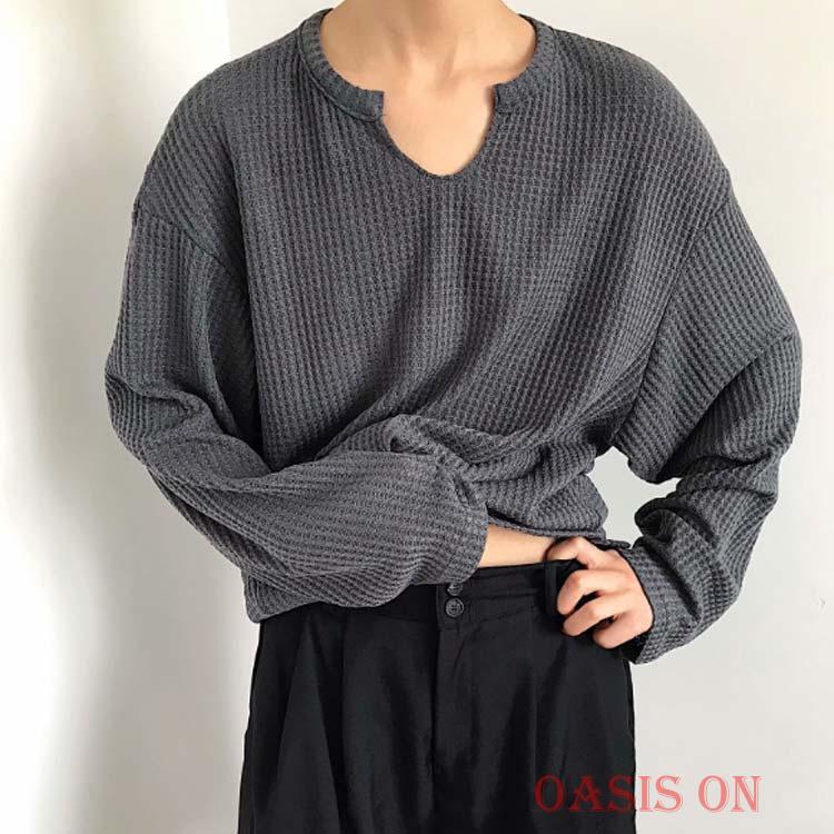 tシャツ メンズ 夏 接触冷感 長袖 半袖 涼しい サマーニット トップス