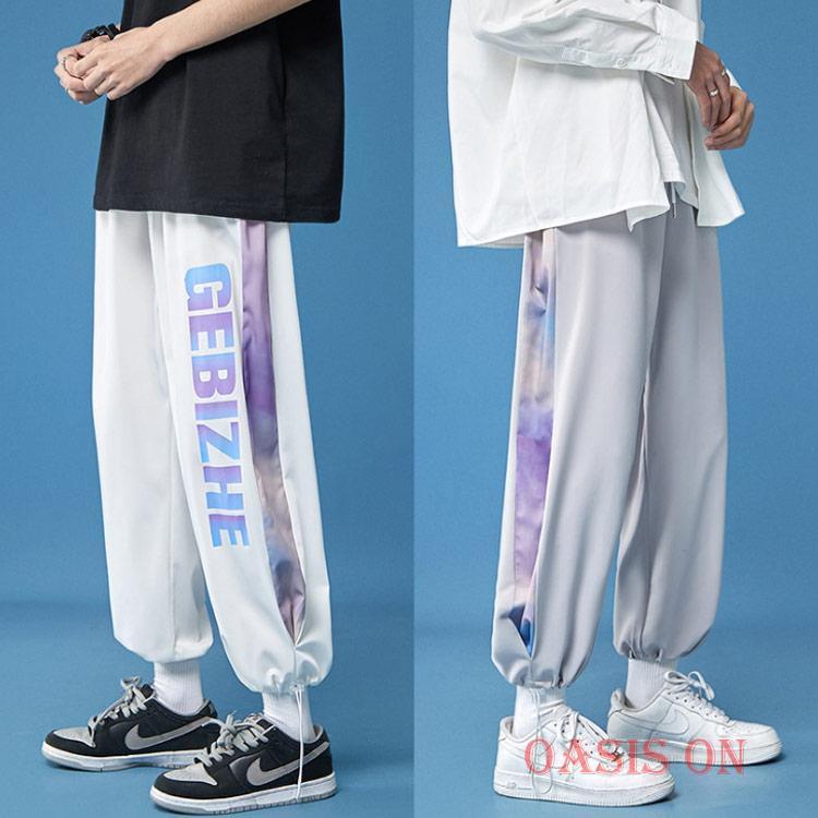 リネン パンツ メンズ 薄手 ワイドパンツ チノパン サルエルパンツ