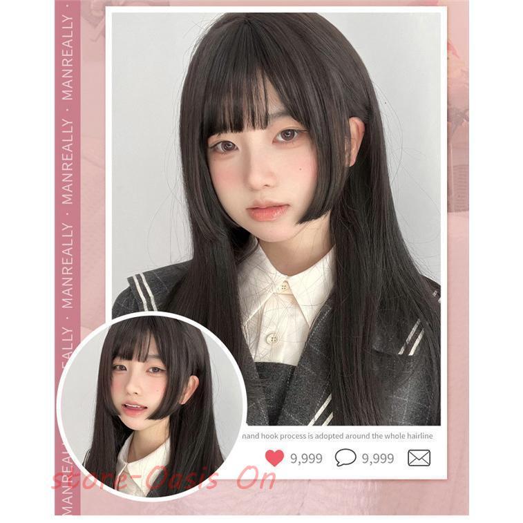 ウィッグ ロング セミロング ストレート ミディアム レディース かつら