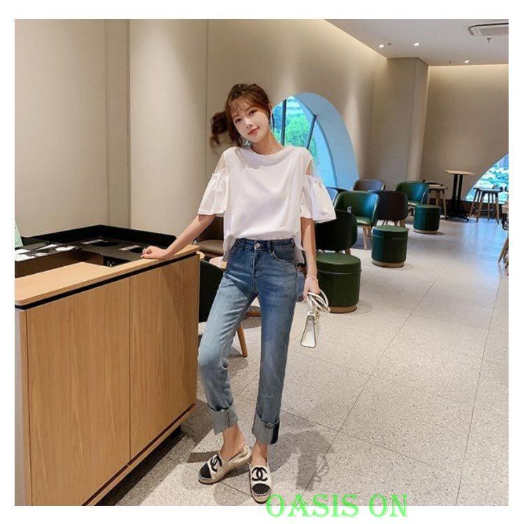 Tシャツ レディース オフショルダー 半袖 肩出し カットソー 夏物
