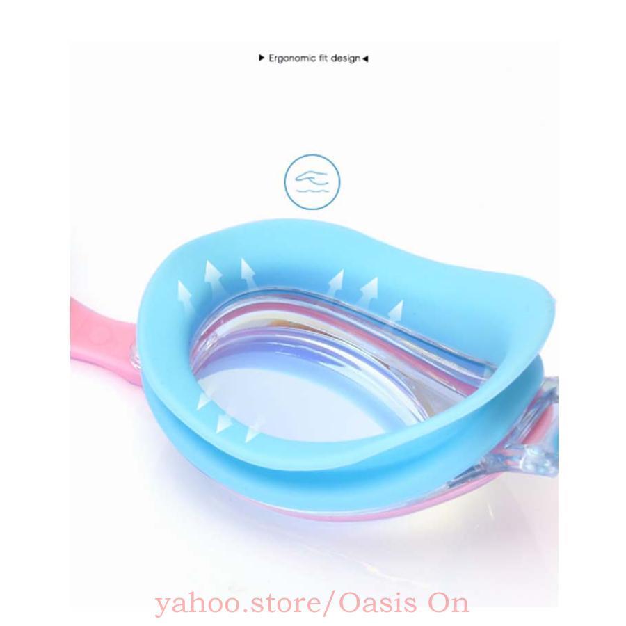 プール ゴーグル 海 スイム 水泳 UVカット 収納ケース付き 子供用 子供