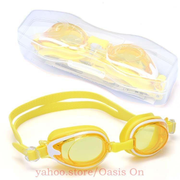 スーパーレア！ClIC 子供用ゴーグル UVカット 収納袋付き プール ゴーグル 海 スイム 水泳 UVカット 収納ケース付き 子供用 子供