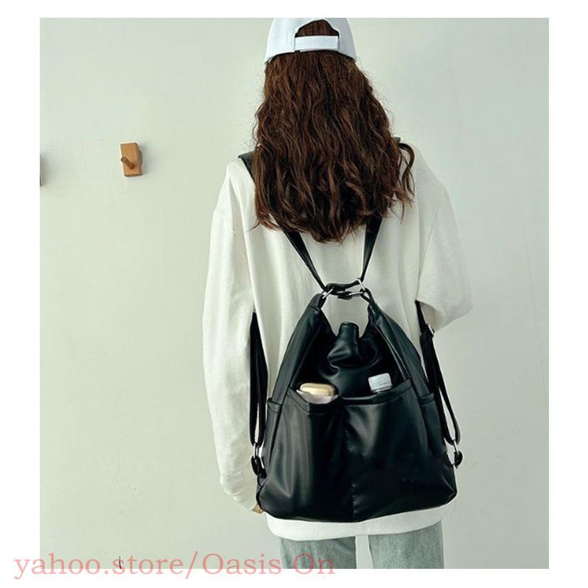 2way 3wayバッグ ショルダーバッグ 肩掛け リュック レザー レディース