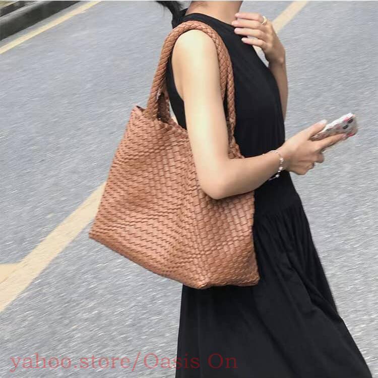 編み込み トートバッグ メッシュトート A4 大容量 マチ広 バッグ