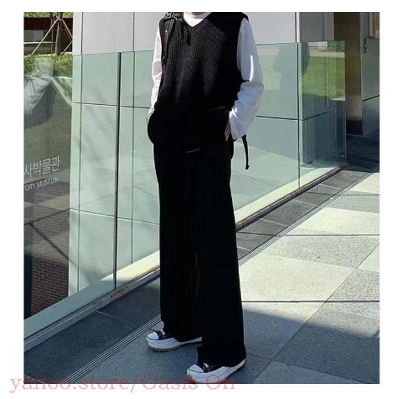 フレアパンツ メンズ シューカットパンツ 大きいサイズ スラックス