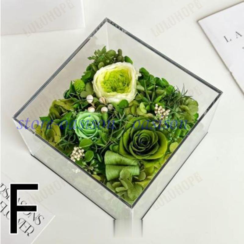 永生花 ソープフラワー ホワイトデー お返し 造花 ボックスフラワー クマ型 プレゼント ギフト薔薇  ボックス 母の日 結婚祝い 枯れない花_6