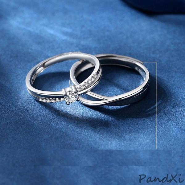 ペアリング 2本セット 結婚指輪 マリッジリング 婚約 指輪 シルバー925