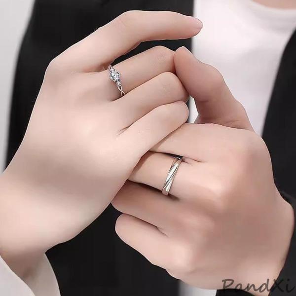 ペアリング 結婚指輪 マリッジリング 金属アレルギー対応 シルバー S925銀製 フリーサイズ_4