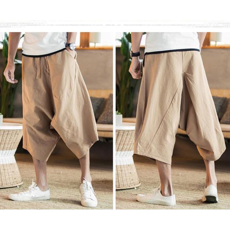 サルエルパンツ メンズ 七分丈 サルエル パンツ アラジンパンツ