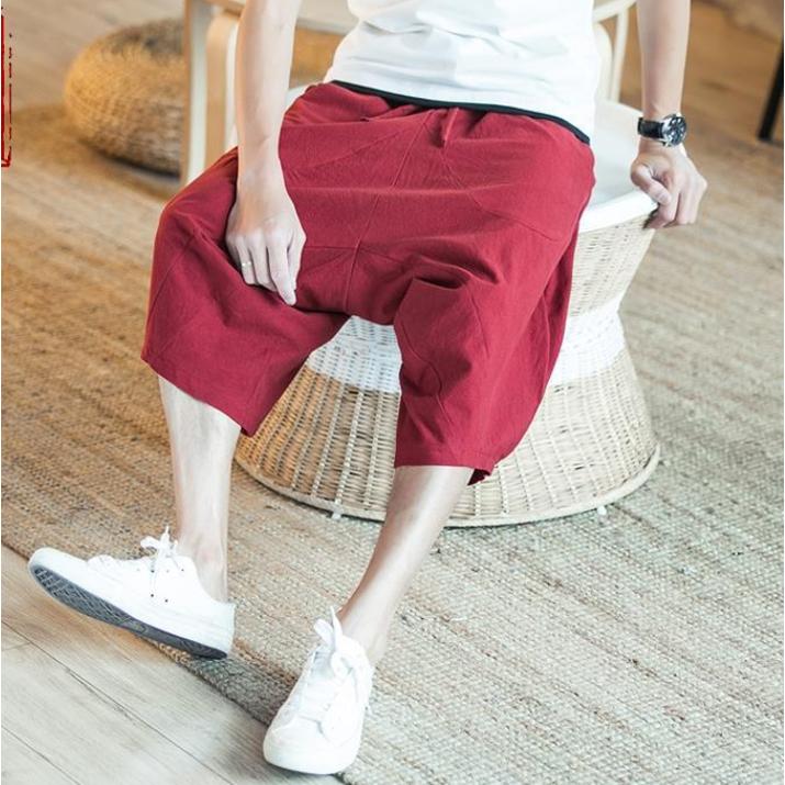 サルエルパンツ メンズ 七分丈 サルエル パンツ アラジンパンツ