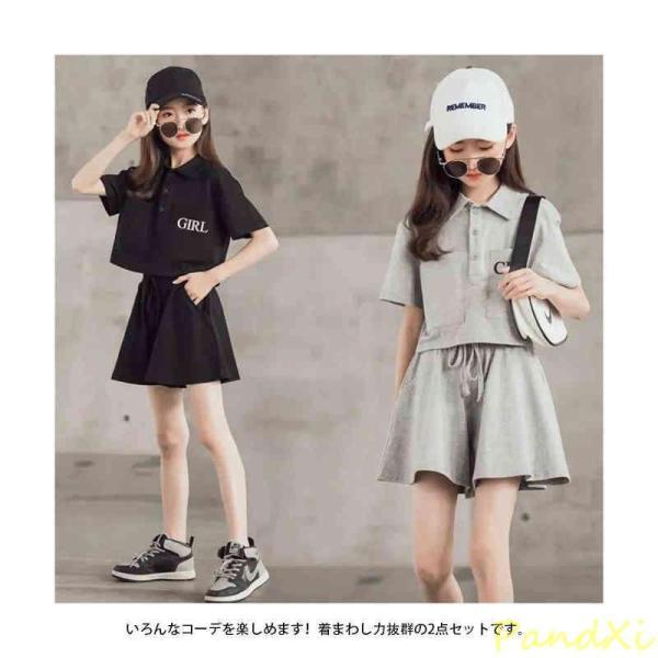 子供服 セットアップ 上下セット ショートパンツ 半袖Tシャツ Tシャツ